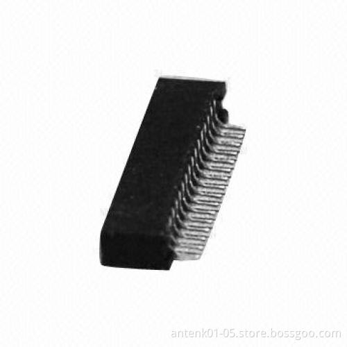 1.0mm FPC connectors, non-ZIF, SMT right angle type, dual contact